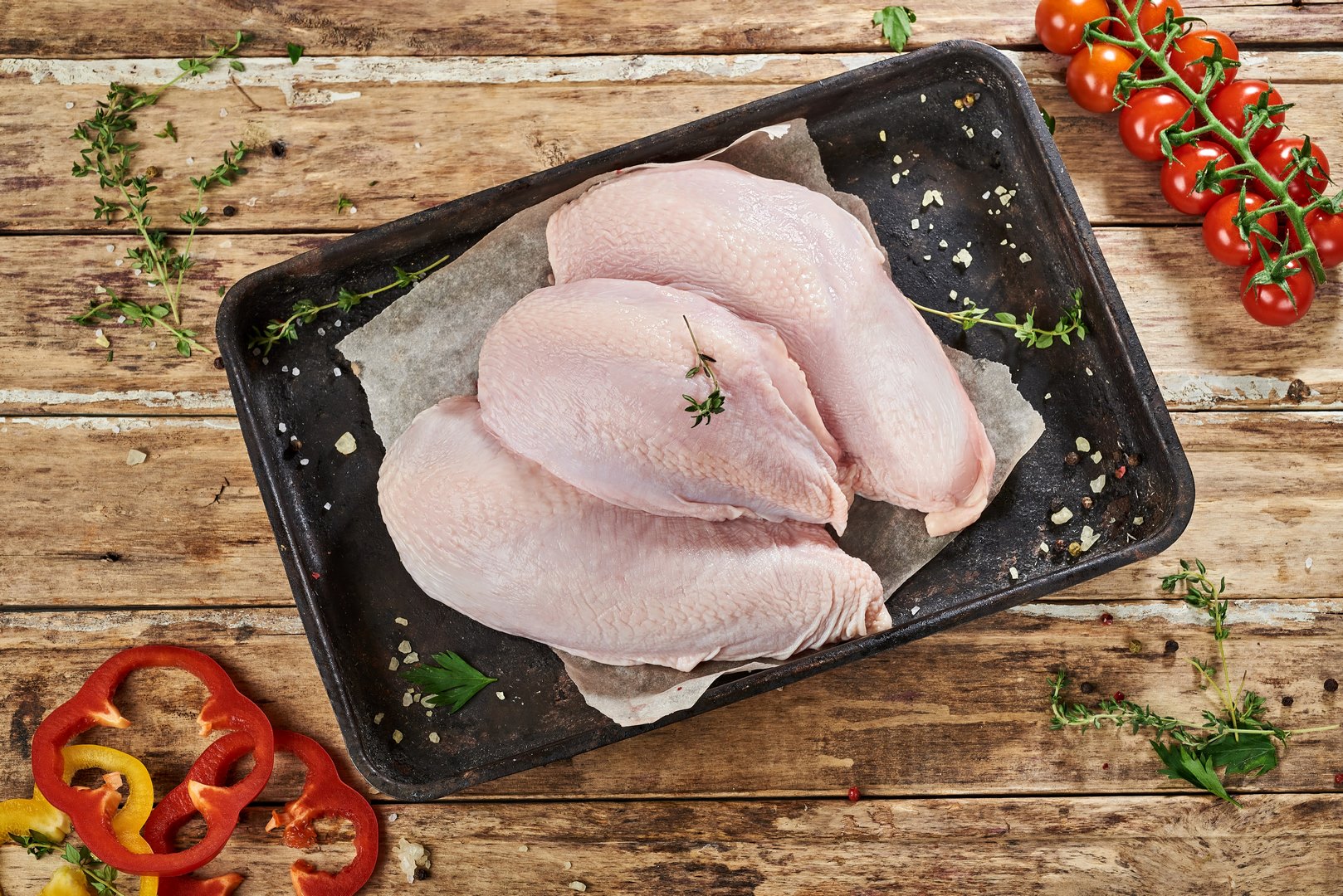 Філе зі шкірою куряче