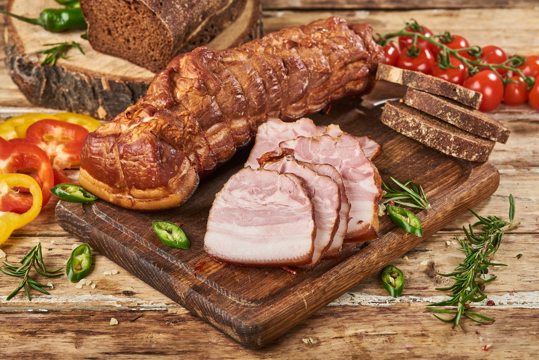 Шпондер свинячий копчений