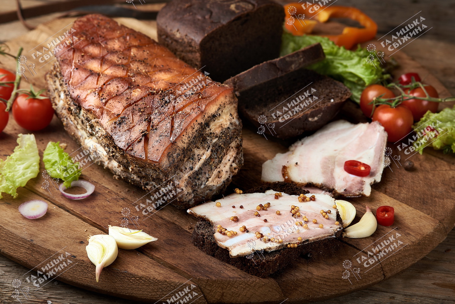 Шпондер свинячий печений