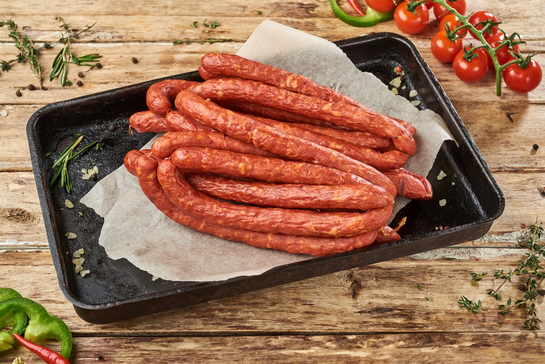 Ковбаски “Мисливські” 1/г