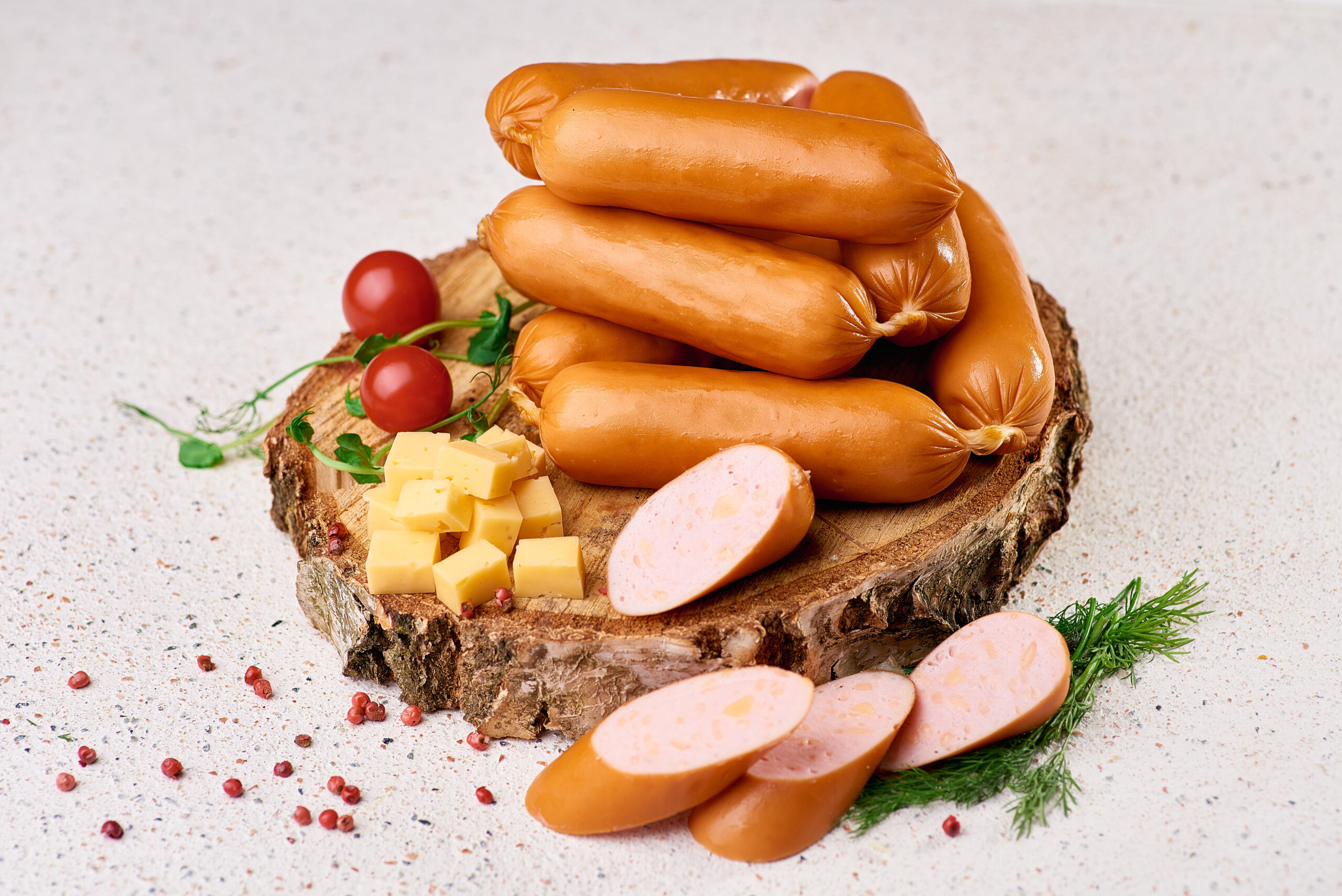 Сосиски “З сиром” в/г