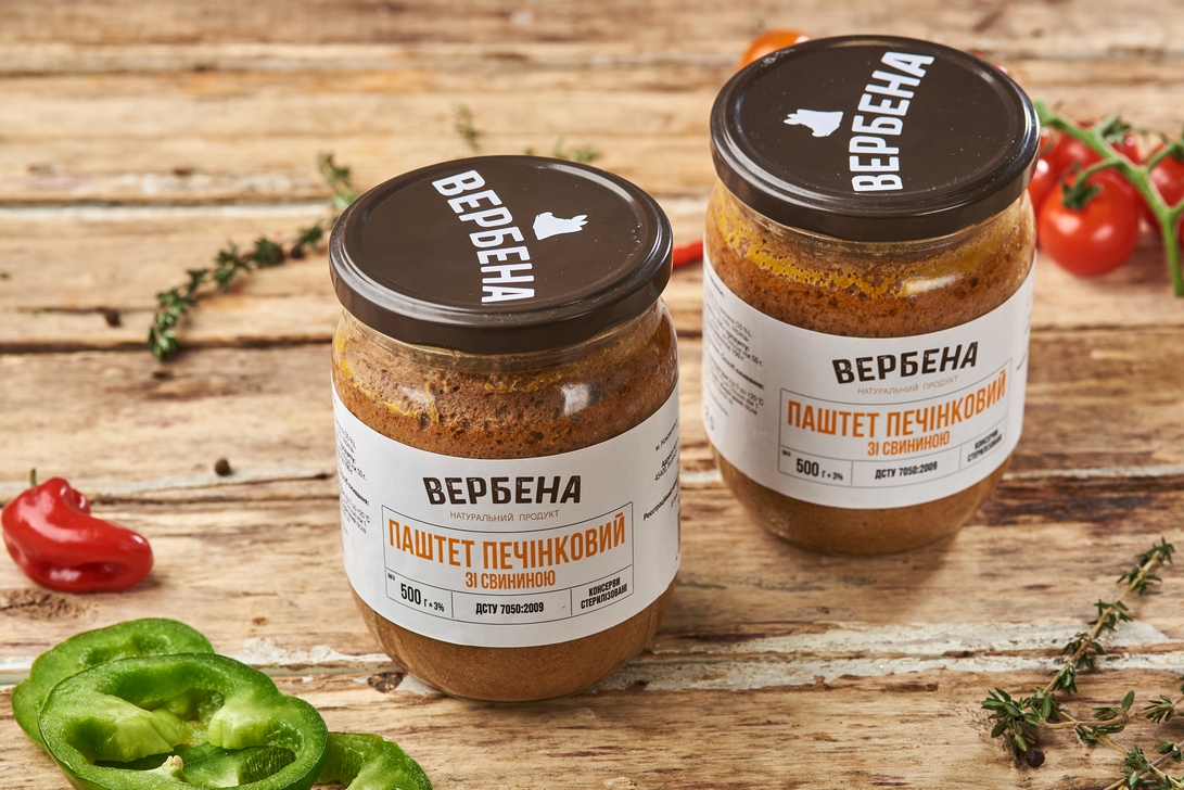 Паштет печінковий ТМ “Вербена”