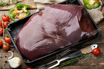 Печінка яловича морож