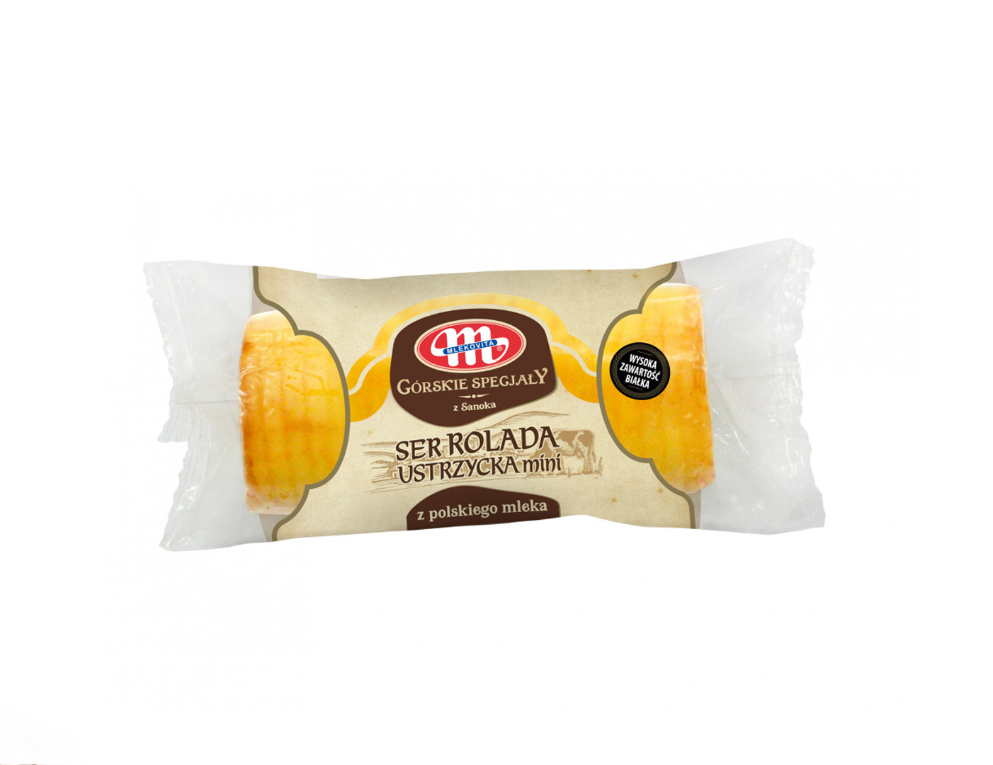 Сир Ролада устжицка  300 г шматок ТМ Млековіта