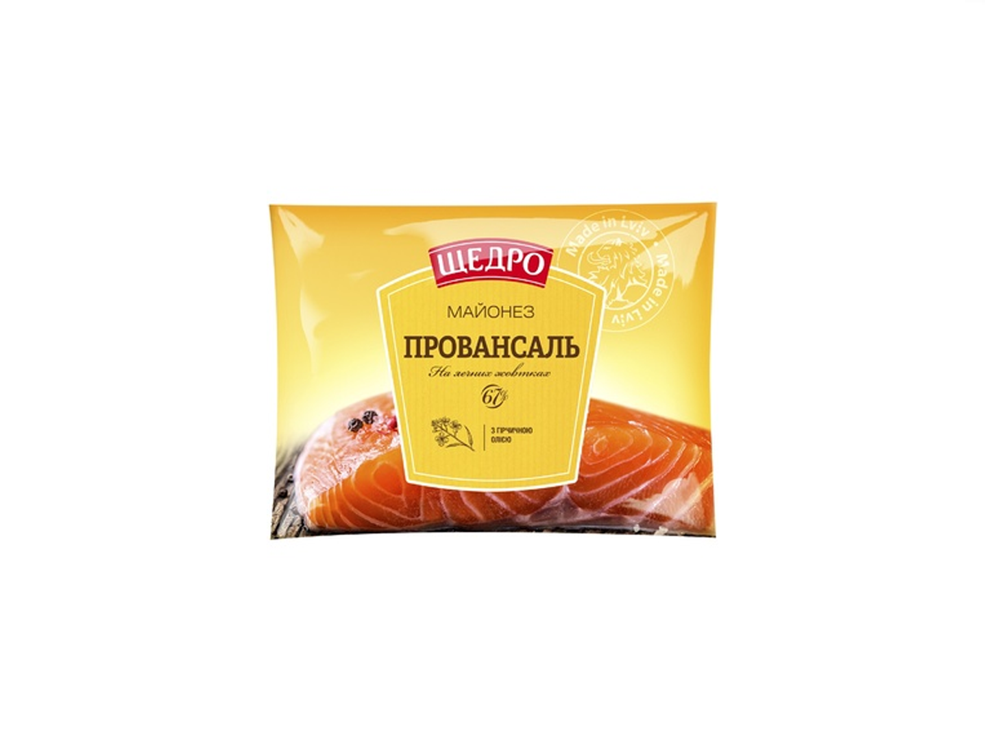 Майонез Провансаль 67% ф/п ТМ Щедро 190г