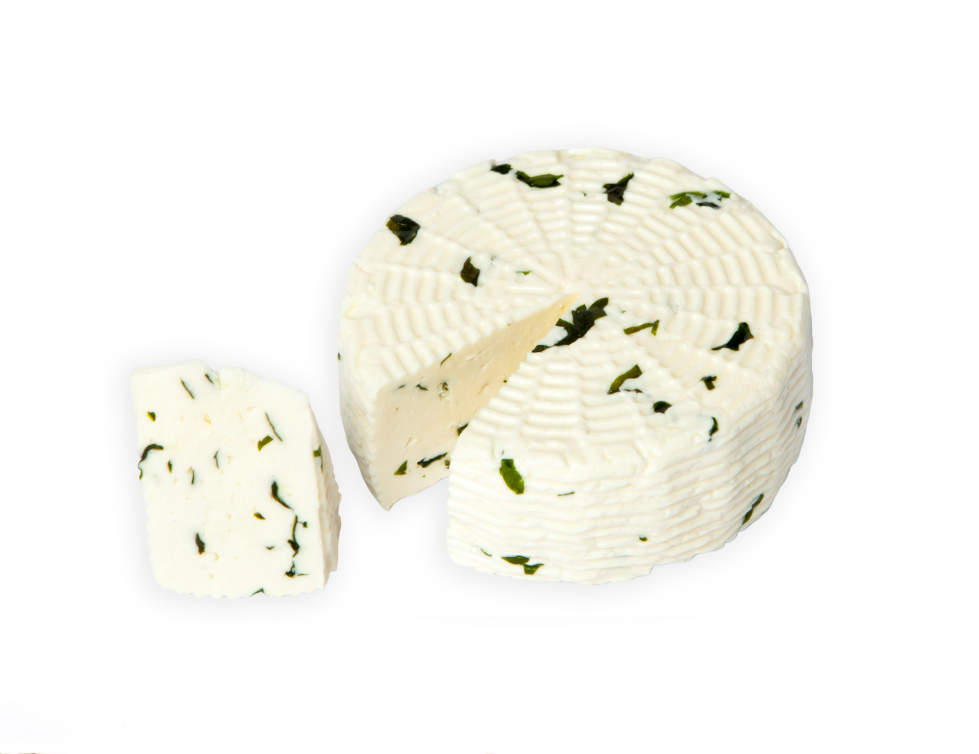 Сир розсільний Бринза з зеленню 40% ТМ “Маршалок”