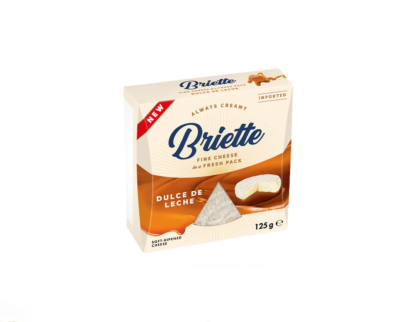 Сир Briette Dulce de Leche (Kaserei) 60% 125г